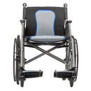 Drive Medical Silver Sport 1 Wheelchair with Full Arms and Swing away Removable Footrest