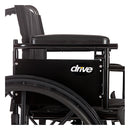 Drive Medical Cruiser X4 Lightweight Dual Axle Wheelchair with Adjustable Detatchable Arms
