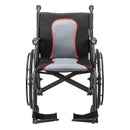 Drive Medical Silver Sport 1 Wheelchair with Full Arms and Swing away Removable Footrest