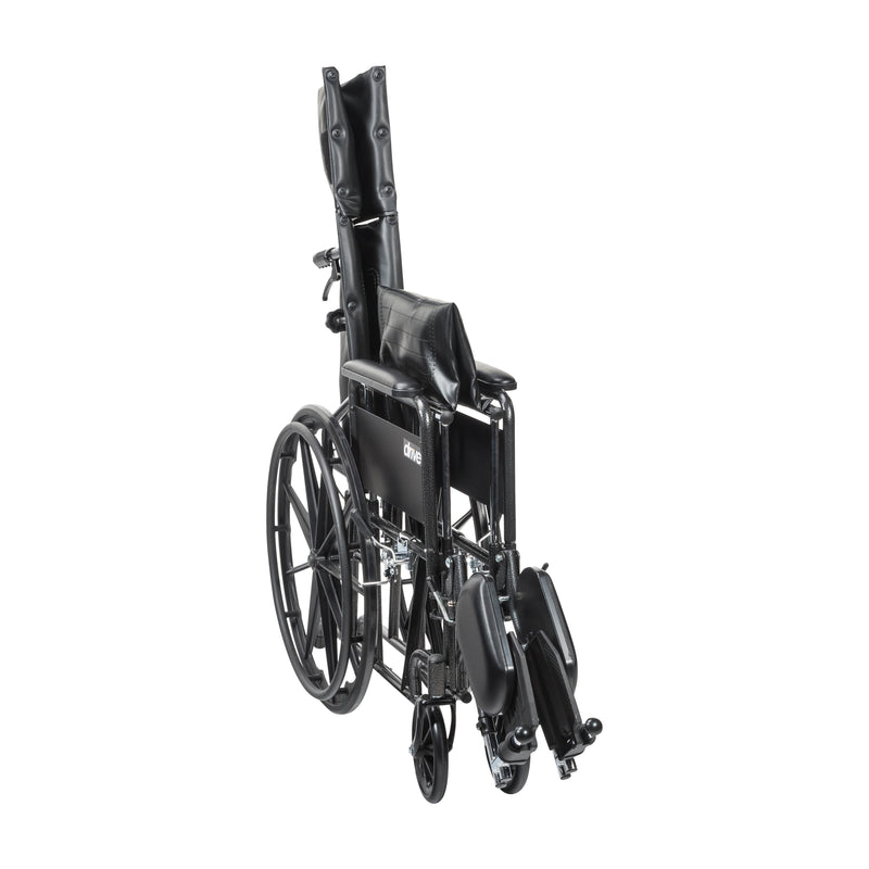 Drive Medical Silver Sport Full-Reclining Wheelchair