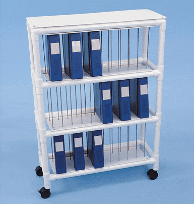 Healthline Specialty Carts Healthline Binder Cart (30 binders) [BC30C3]