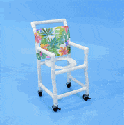 Healthline Pediatric 15" Shower/Bath Chairs Healthline Pedicatric shower commode chair – 15″ Between Arms