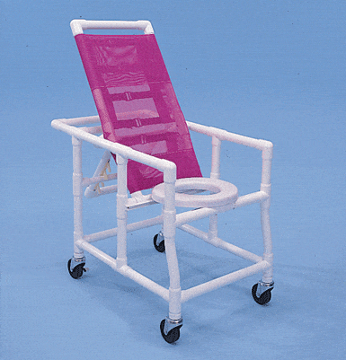 Healthline PVC Reclining Shower Chairs Healthline Reclining Shower Chair
