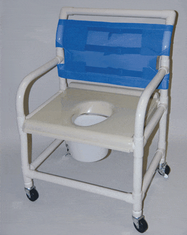 Healthline Oversize-Bariatric Shower Chairs Healthline Shower Chair Extra Wide 24″ Vacuum Formed Seat