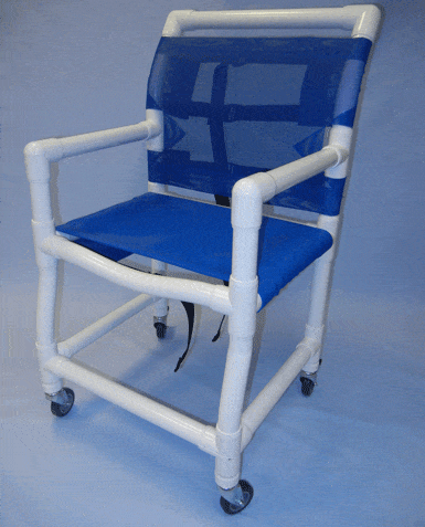 Healthline Standard size 18" Shower Chairs Healthline Shower Commode Chair – Sling Seat