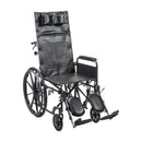Drive Medical Silver Sport Full-Reclining Wheelchair