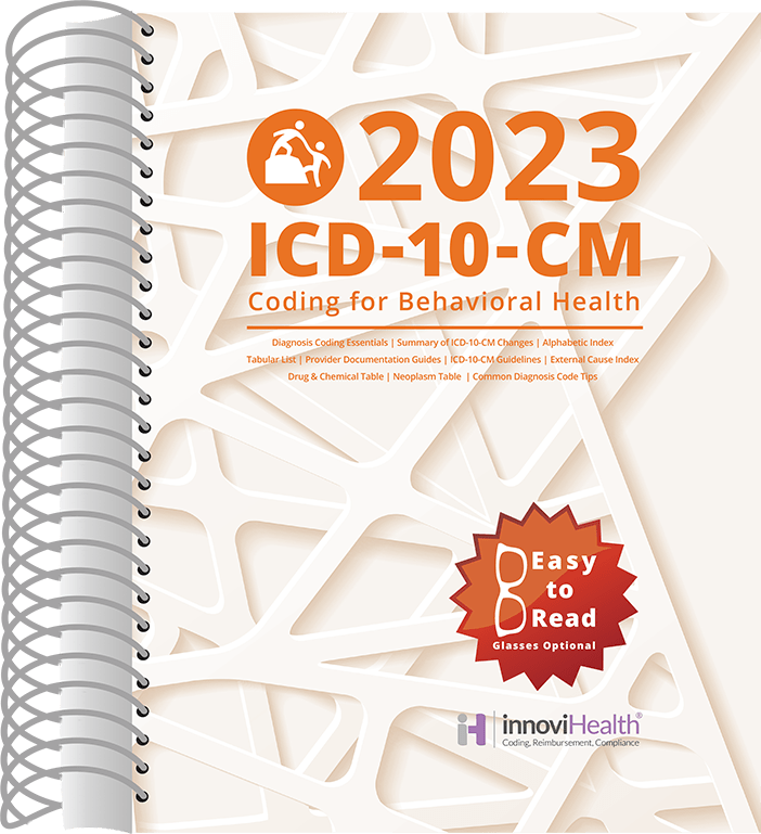 innoviHealth Systems Medical Coding Book innoviHealth Systems Behavioral Health Reimbursement Guide for 2023