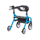 Drive Medical Nitro Sprint Rollator Rolling Walker, Hemi Height