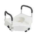 Drive Medical PreserveTech Secure Lock Raised Toilet Seat, 5" Height