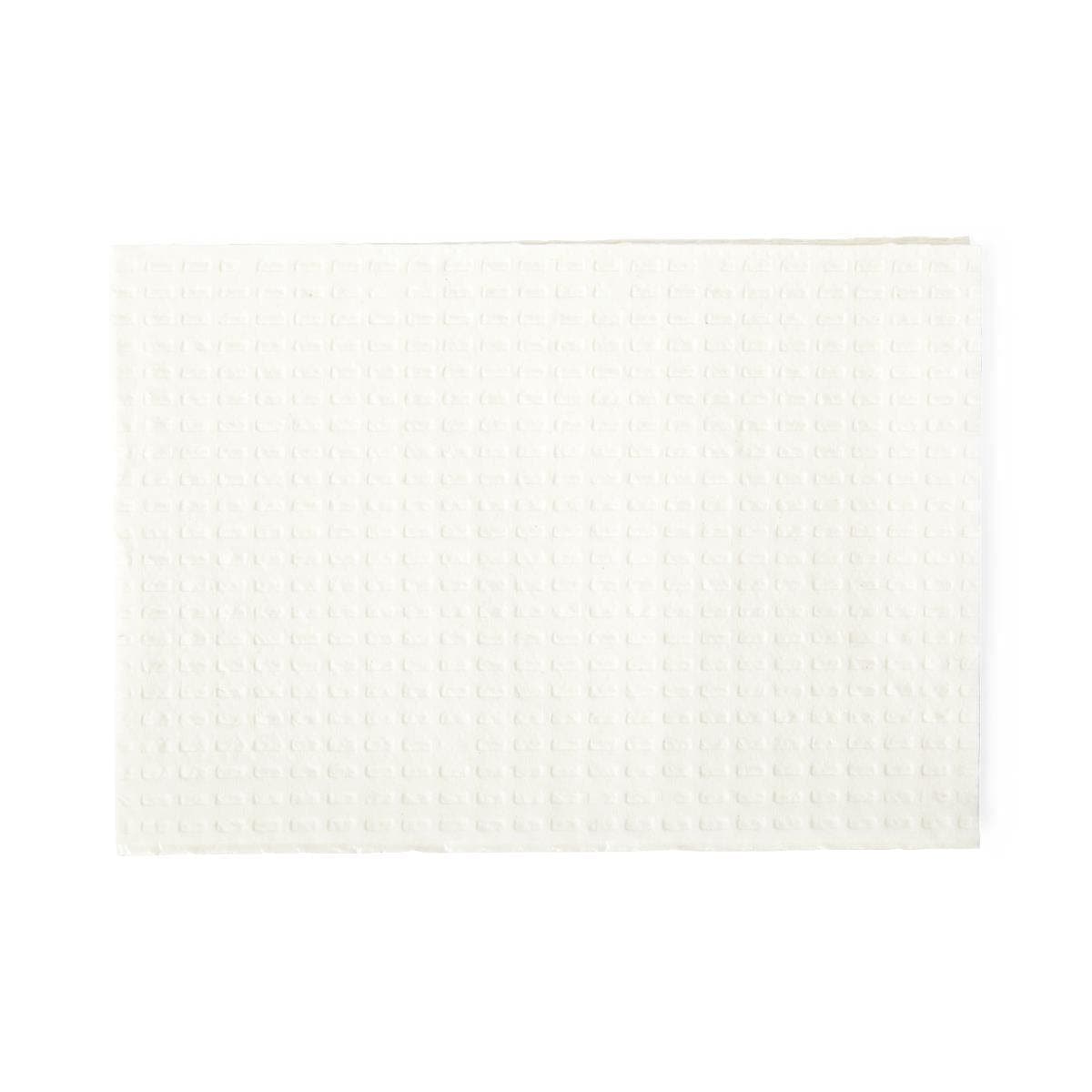 Medline White / Case of 500 Medline 3-Ply Disposable Poly-Backed Tissues