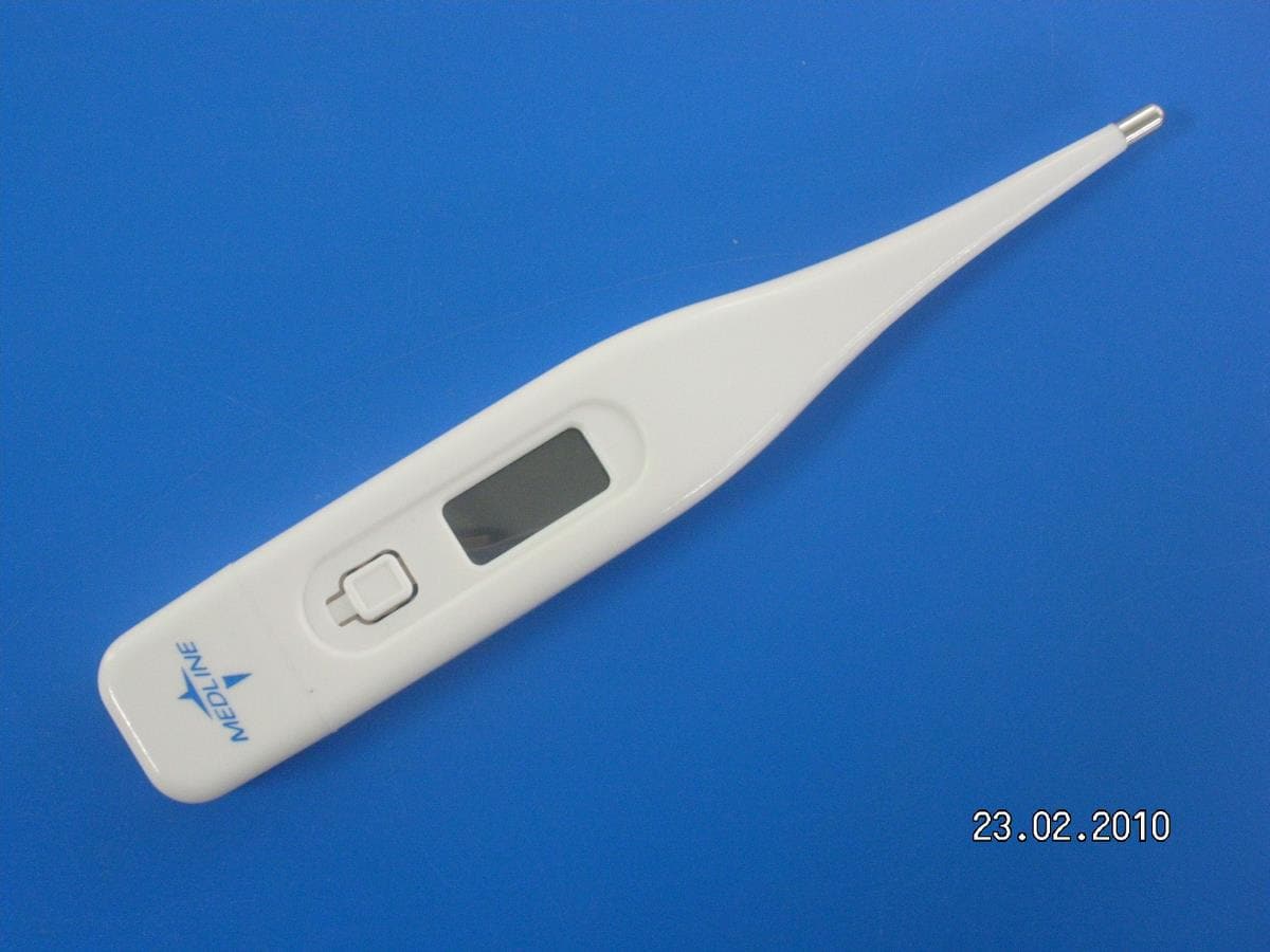 Medline Box of 20 Medline 60-Second Oral Digital Stick Thermometer