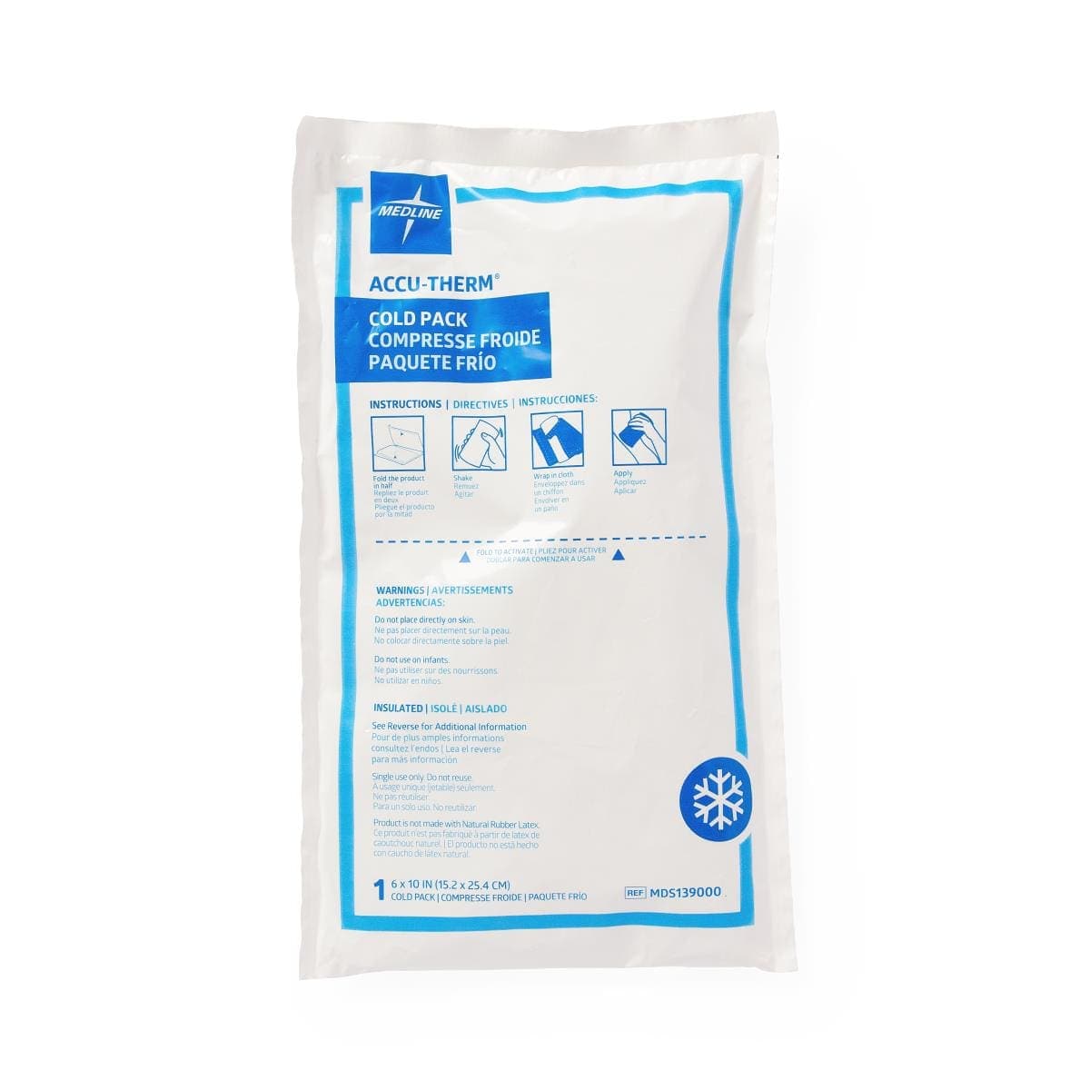 Medline Medline Accu-Therm Heavy-Weight Jr. Insulated Cold Packs