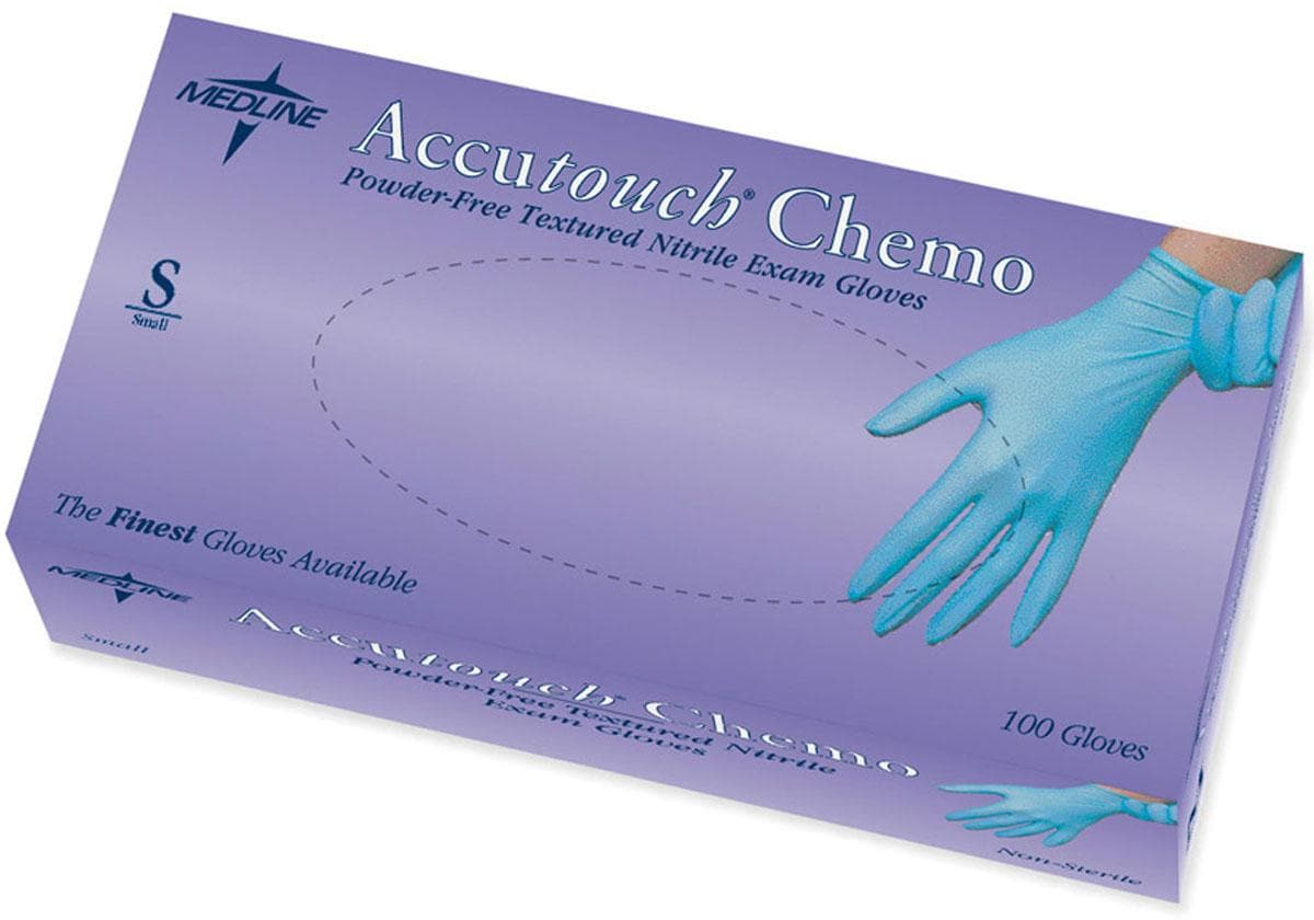 Medline S / Case of 1000 Medline Accutouch Chemo Nitrile Exam Gloves