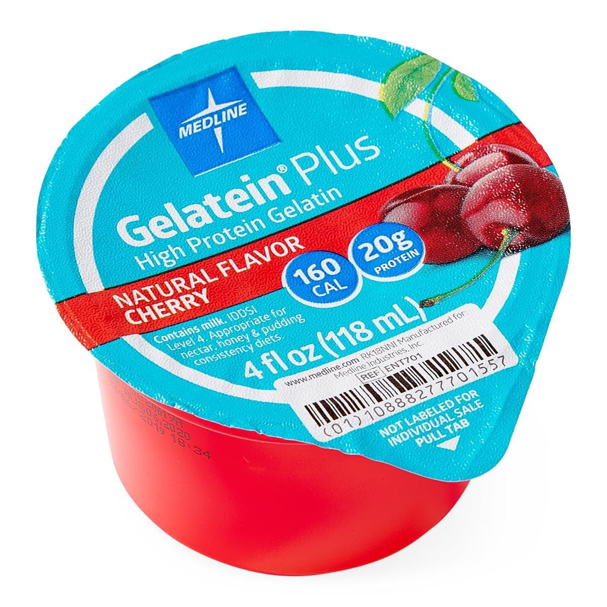 Medline Cherry Medline Active Gelatein Plus High-Protein Gelatin