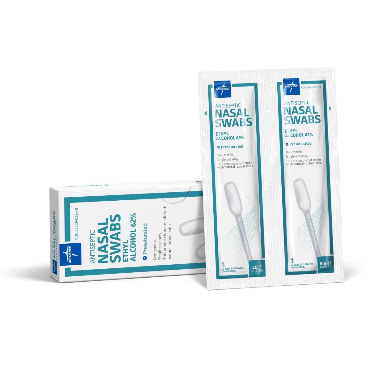 Medline Case of 48 Medline ALC Nasal Antiseptic Swabs