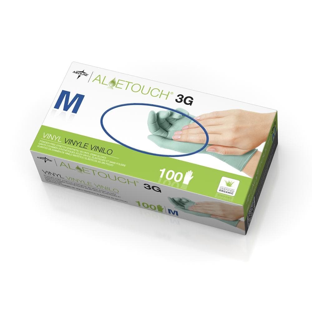 Medline Medline AloeTouch 3G Synthetic Exam Gloves - CA Only