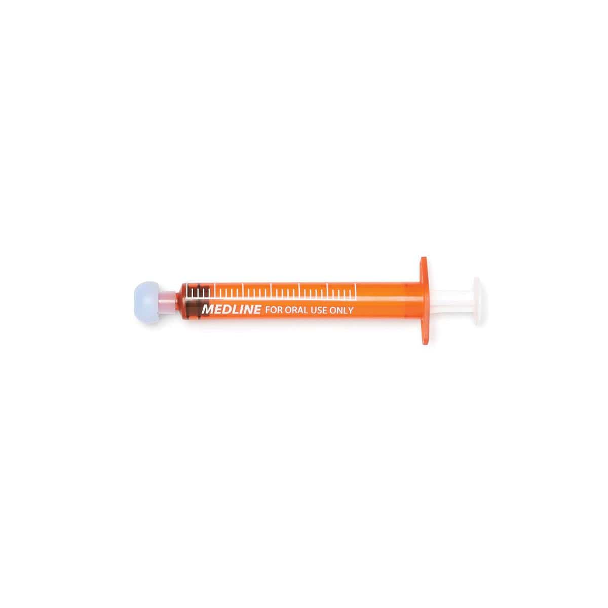 Medline 3 ML / Case of 500 Medline Amber Oral Syringes