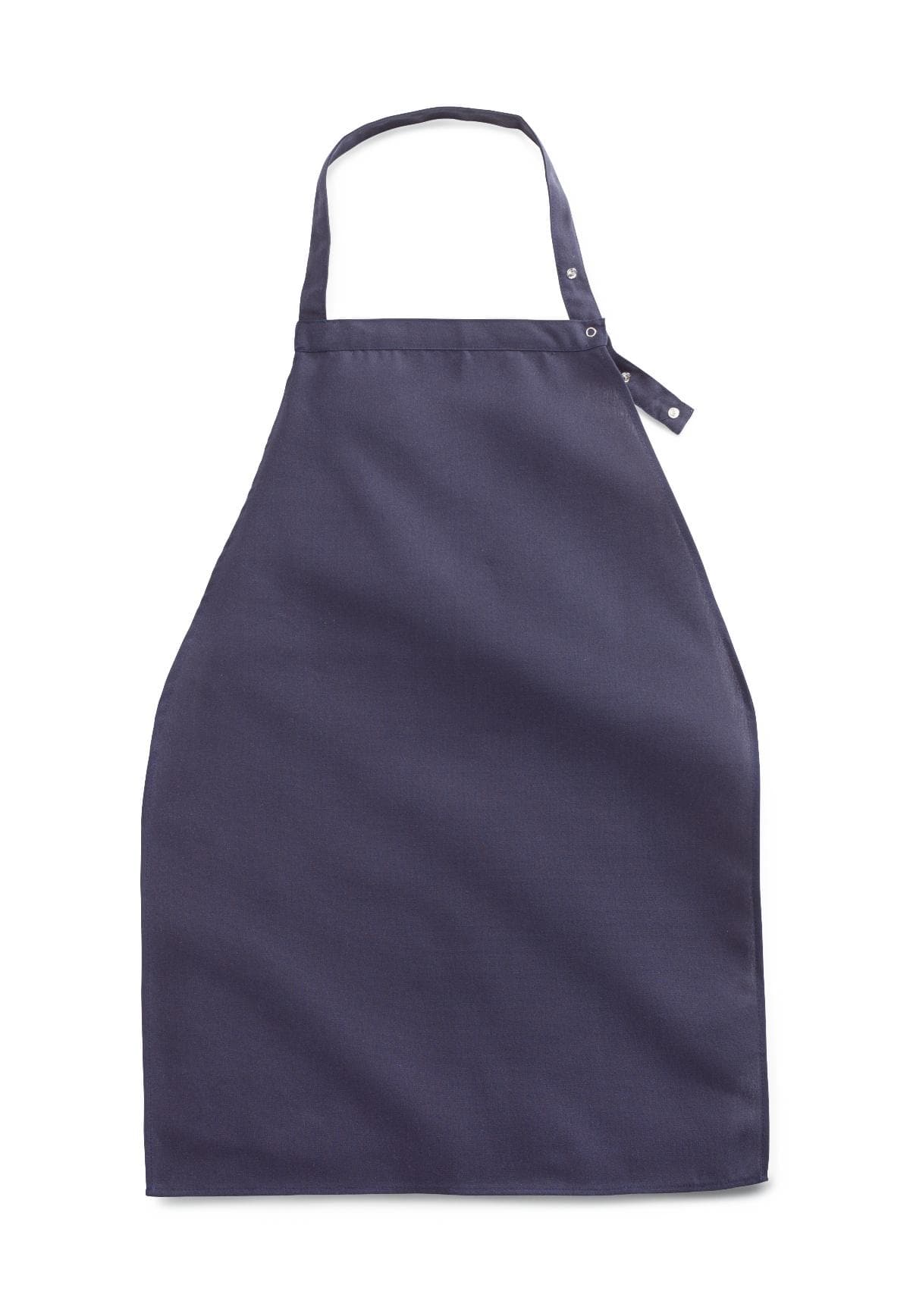 Medline Navy Medline Apron-Style Dignity Napkins with Snap Closure