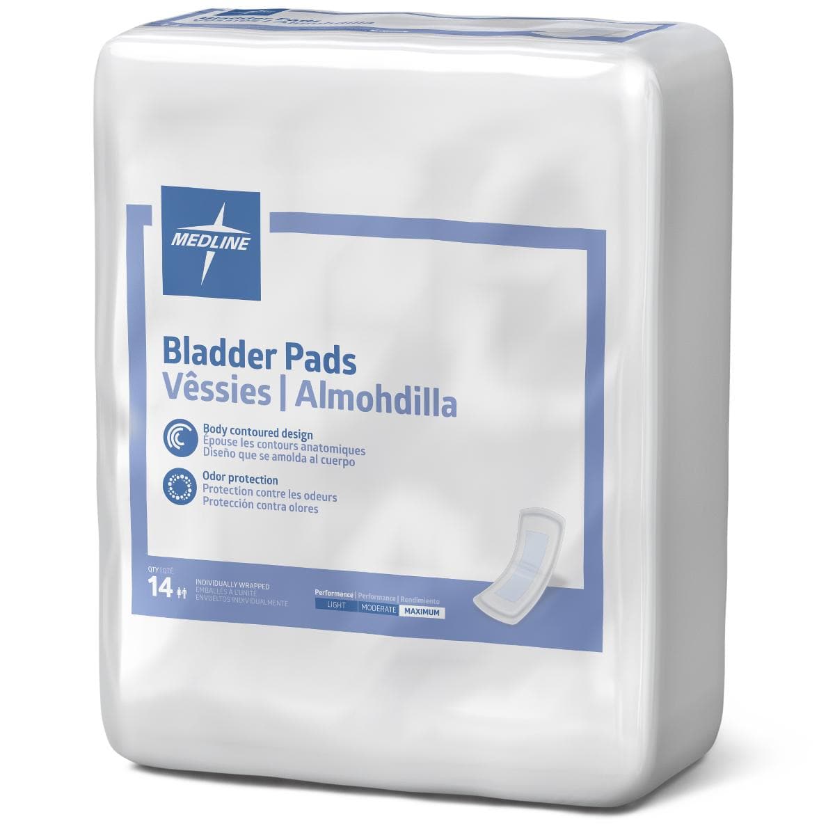 Medline Bag of 14 Medline Bladder Control Pads