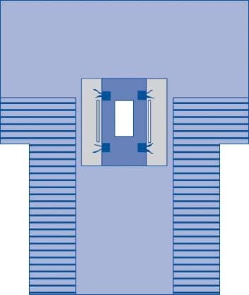 Medline Medline Cardiovascular Surgical Drape with Pouches and Ties