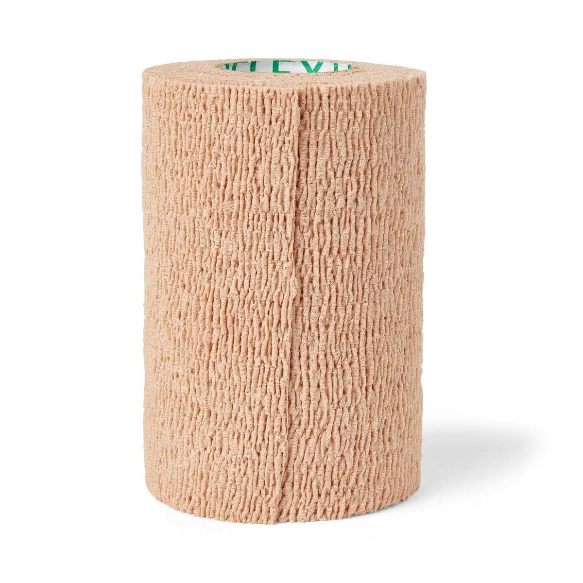 Medline Tan / 4"X5YD / Case of 18 Medline CoFlex LF2 Quick-Stick Nonsterile Cohesive Bandages