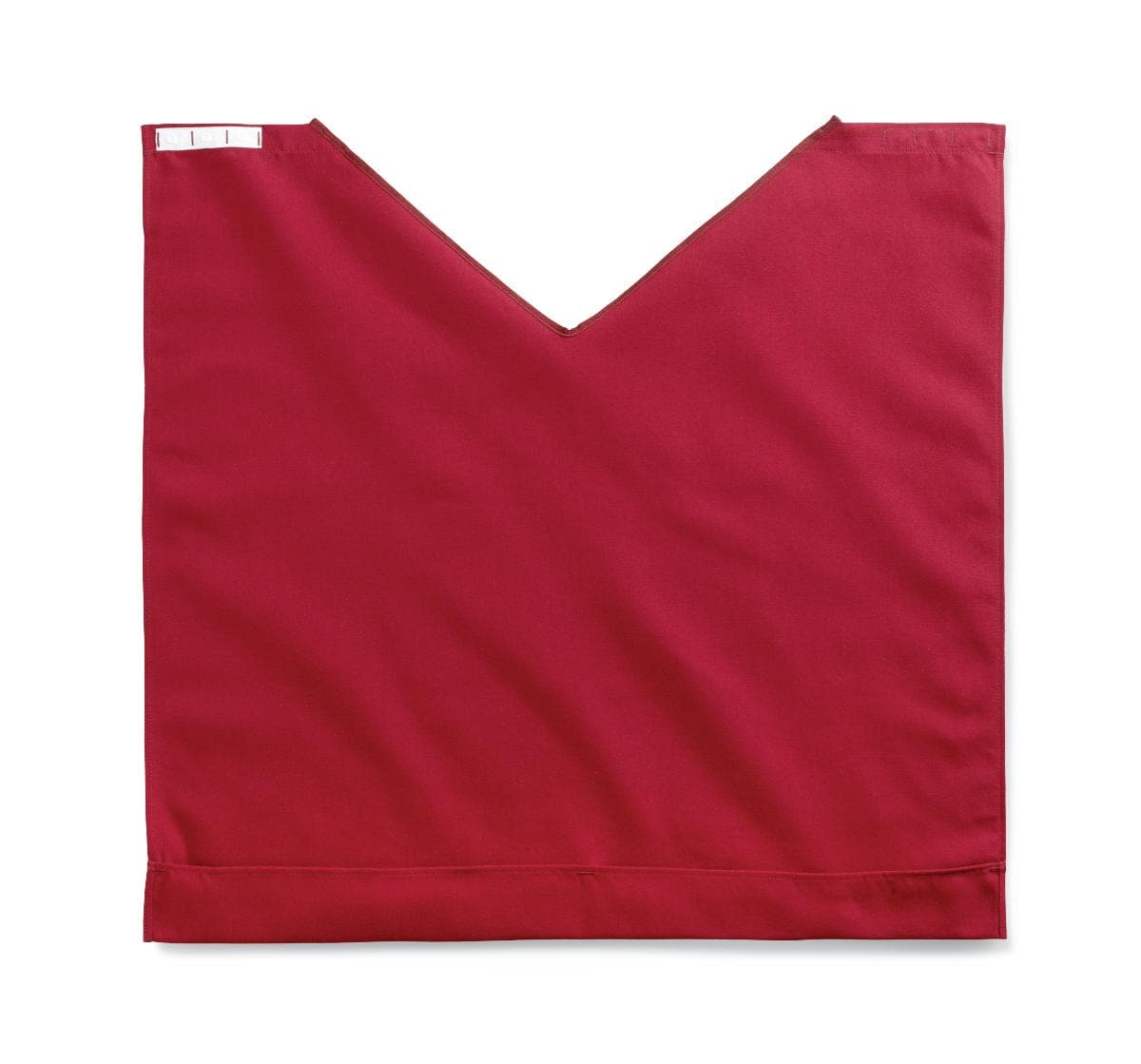 Medline Burgundy Medline Comfort Fit Dignity Napkins with Snap Closure