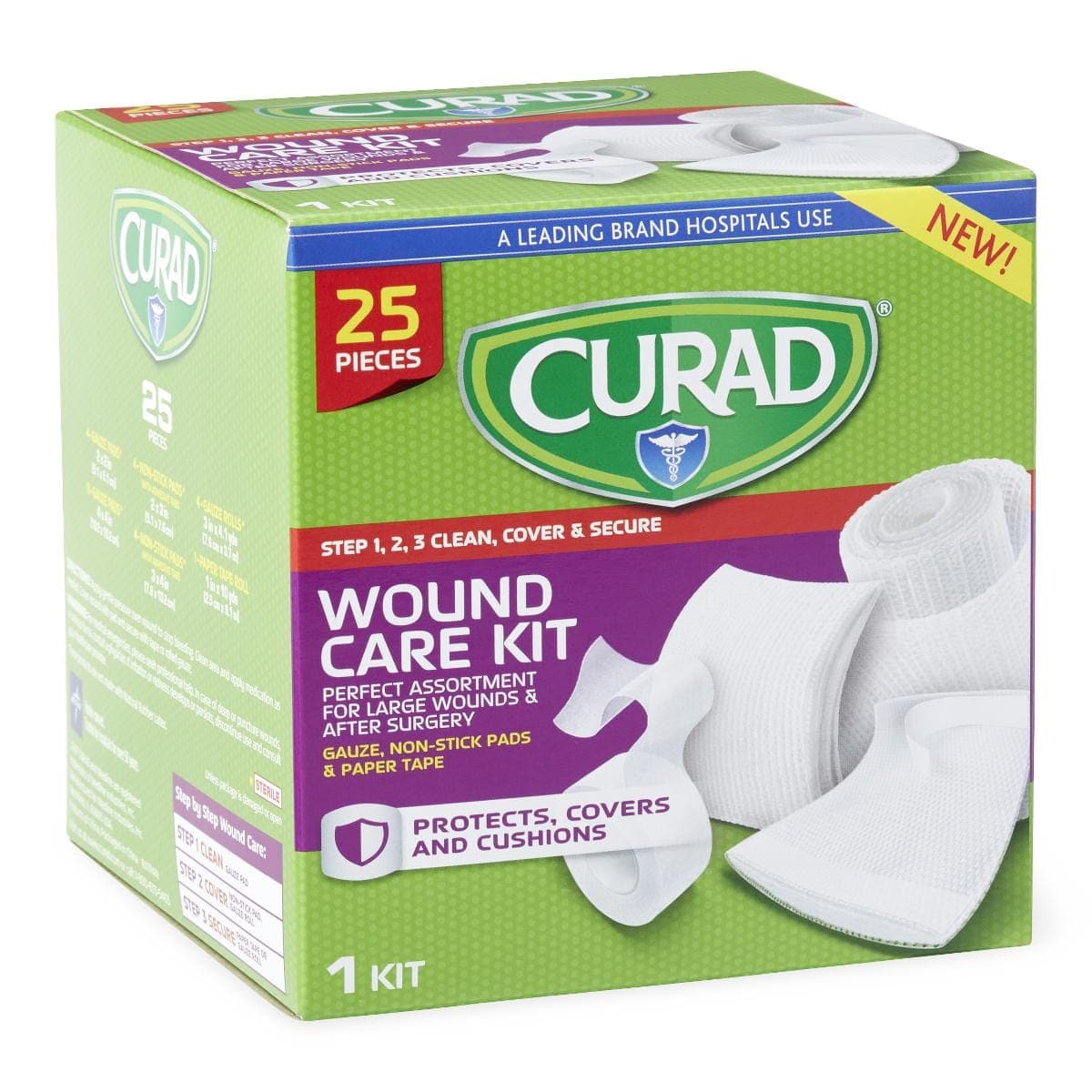 Medline Case of 12 Boxes Medline CURAD 25-Piece Wound Care Kit