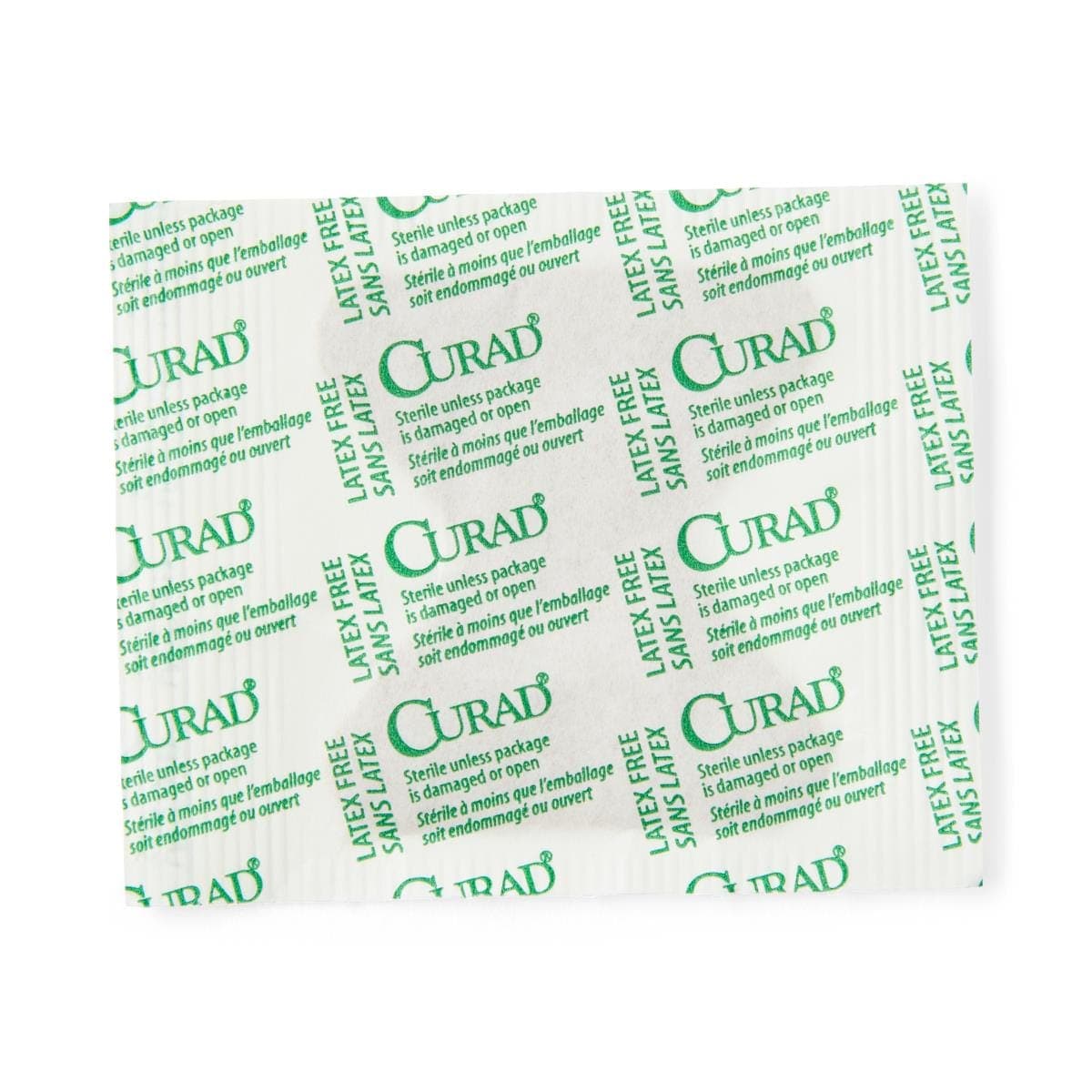 Medline Finger-Tip / Box of 100 Medline CURAD Flex-Fabric Adhesive Bandages