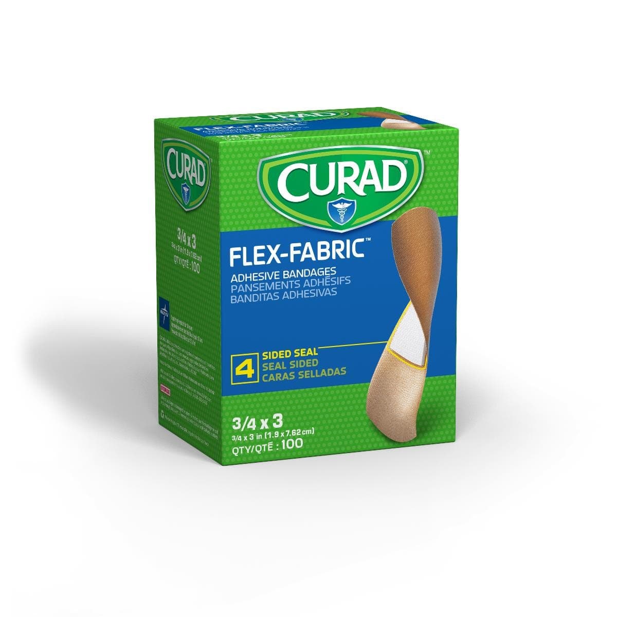Medline Bulk / Case of 8100 Medline CURAD Flex-Fabric Adhesive Bandages
