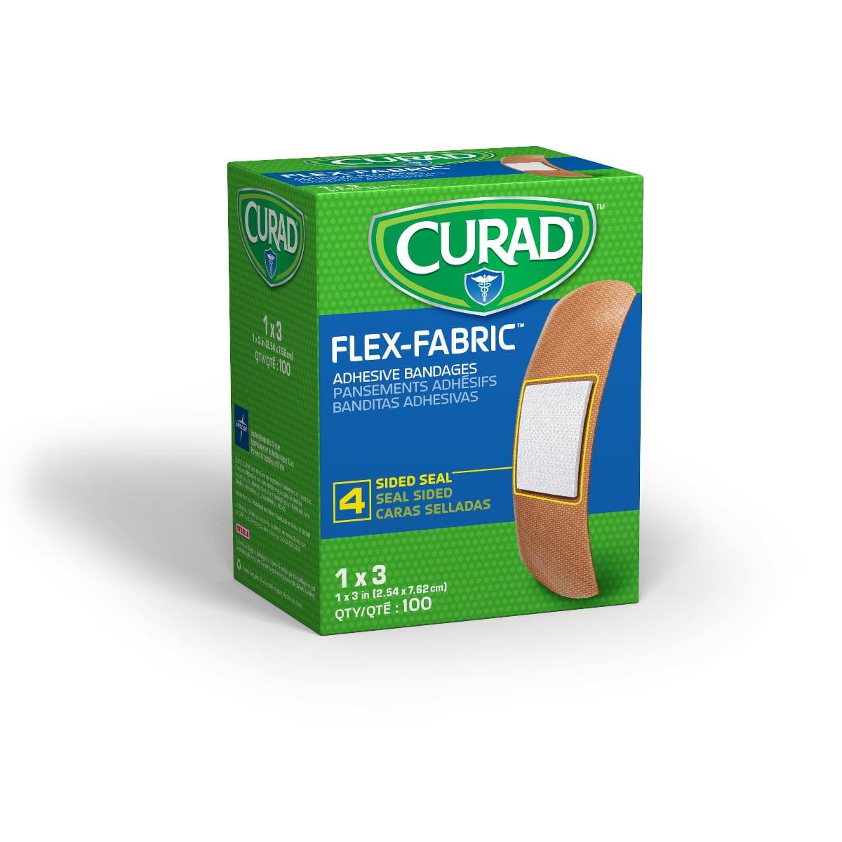 Medline Bulk / Case of 7200 Medline CURAD Flex-Fabric Adhesive Bandages