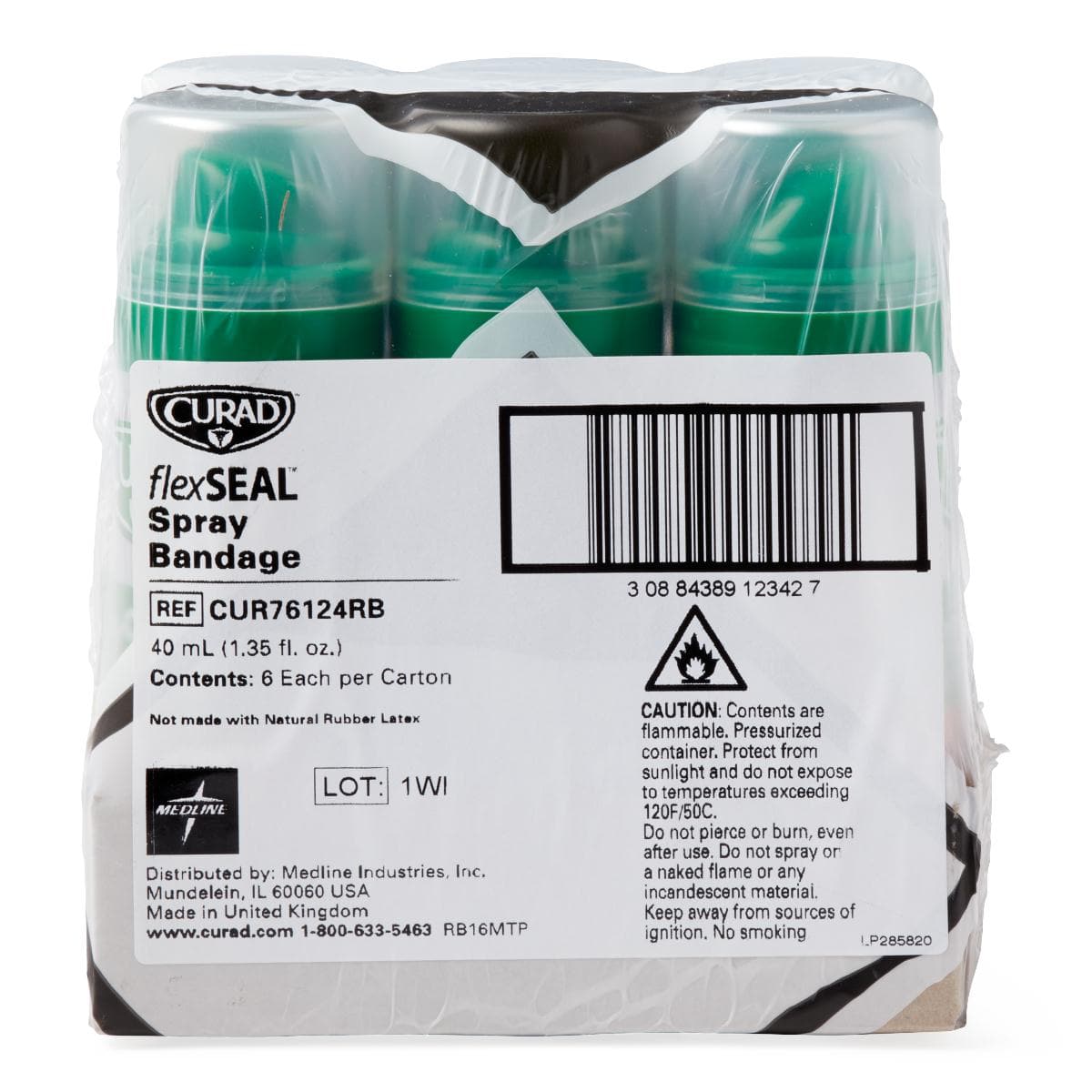 Medline Case of 24 Medline CURAD flexSEAL Spray Bandage