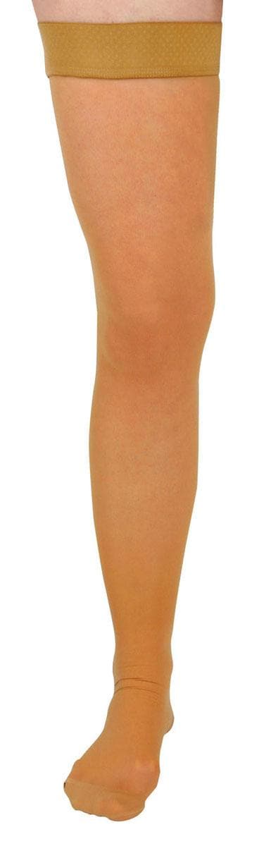 Medline Tan / 15-20 / B Medline CURAD Thigh 20-30mmHg Compression Hosiery