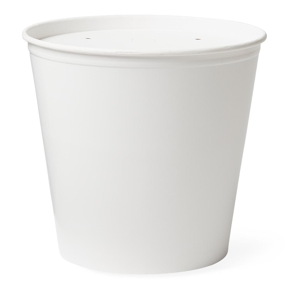 Medline 170 OZ / Case of 150 Medline Disposable Paper Bucket and Lid Combos