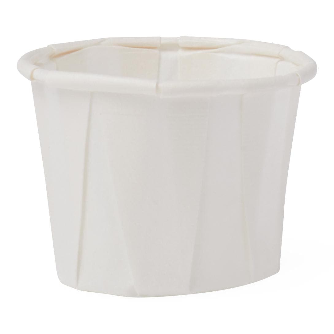 Medline 0.75 OZ / Case of 5000 Medline Disposable Paper Souffle Cups