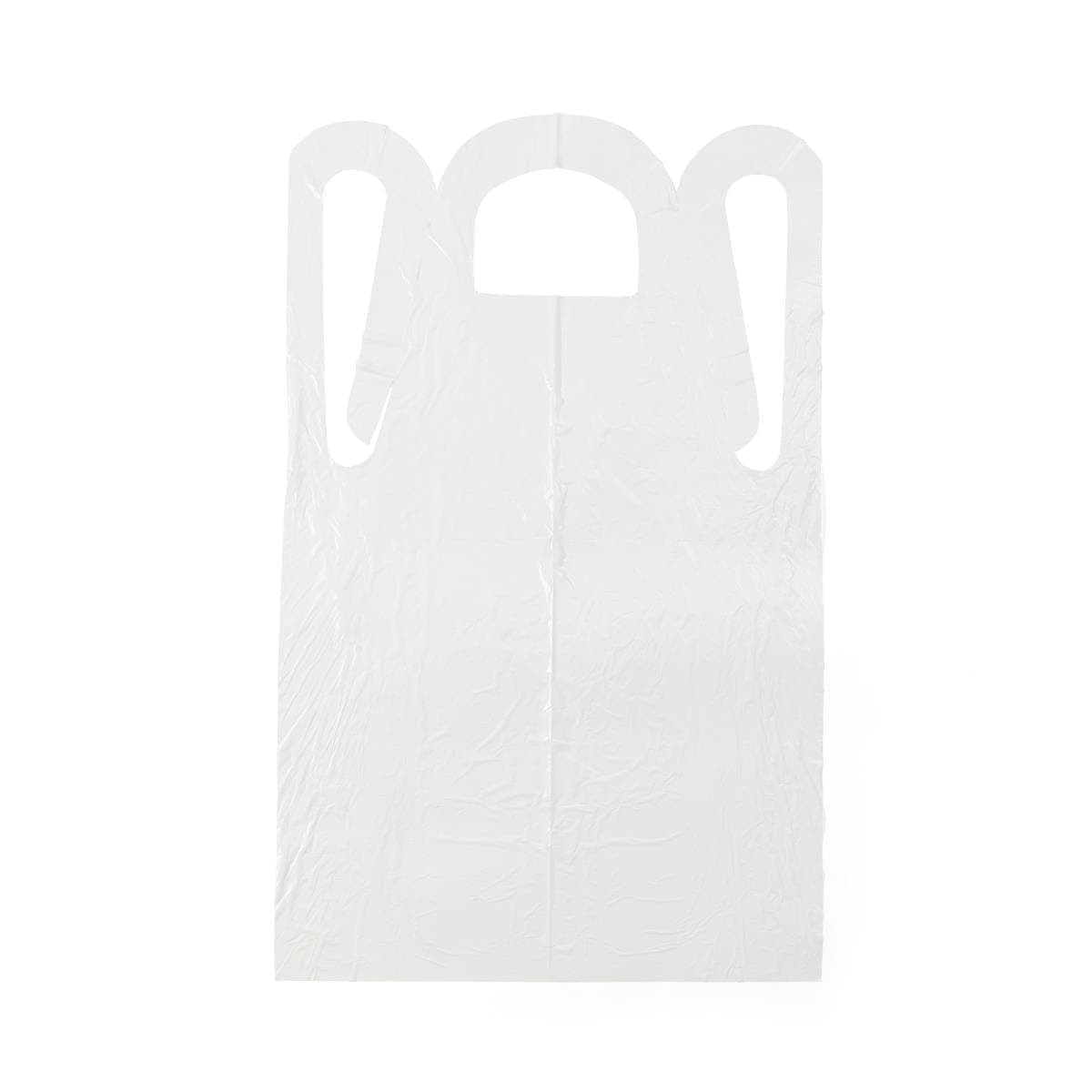 Medline 28"X46" / Case of 500 Medline Disposable Polyethylene Adult Aprons