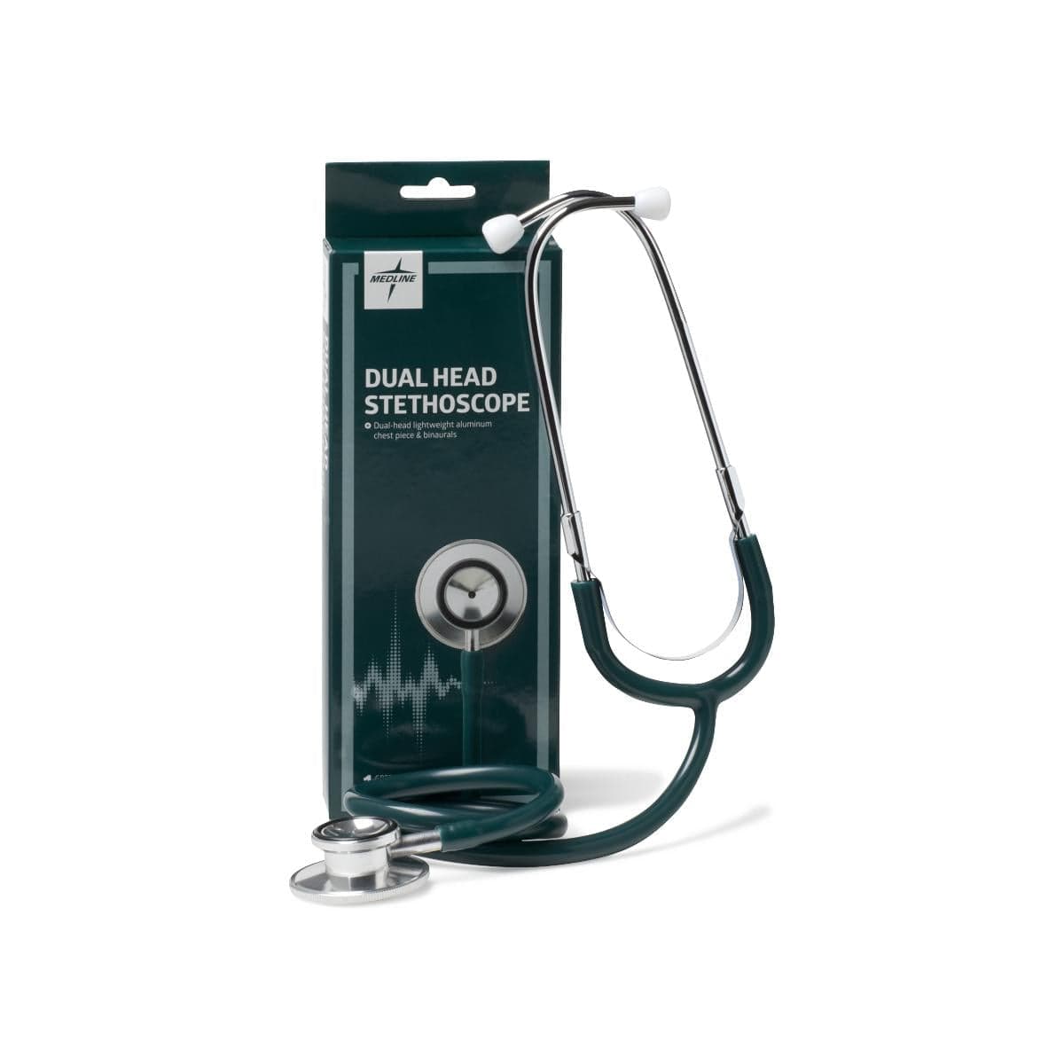 Medline Hunter-Green / Single Item Medline Dual-Head Stethoscopes