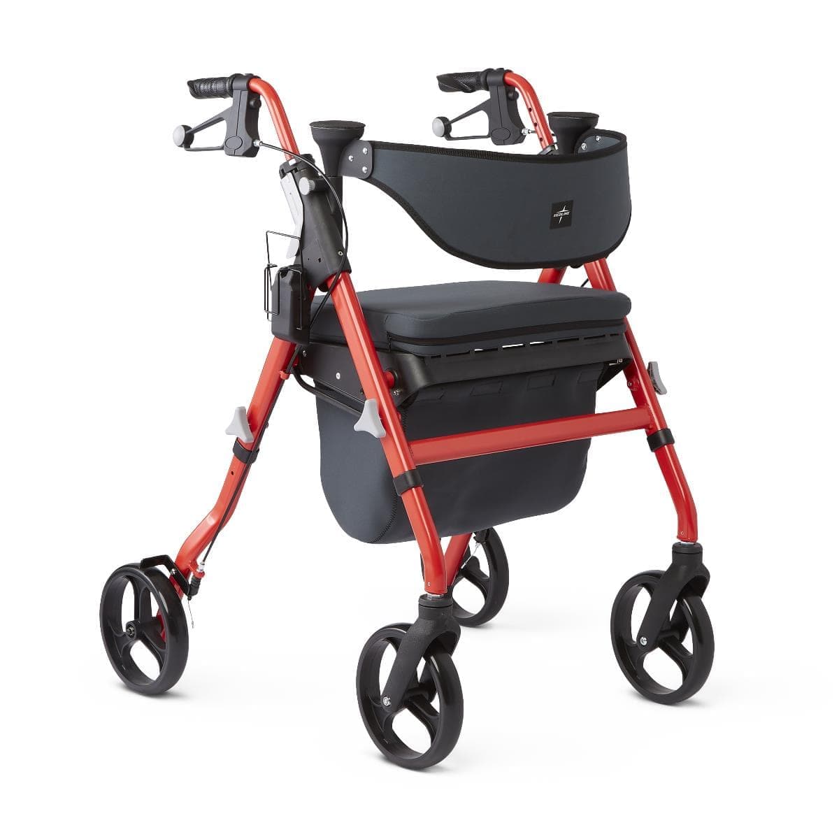 Medline Red / Single Item Medline Empower Rollator