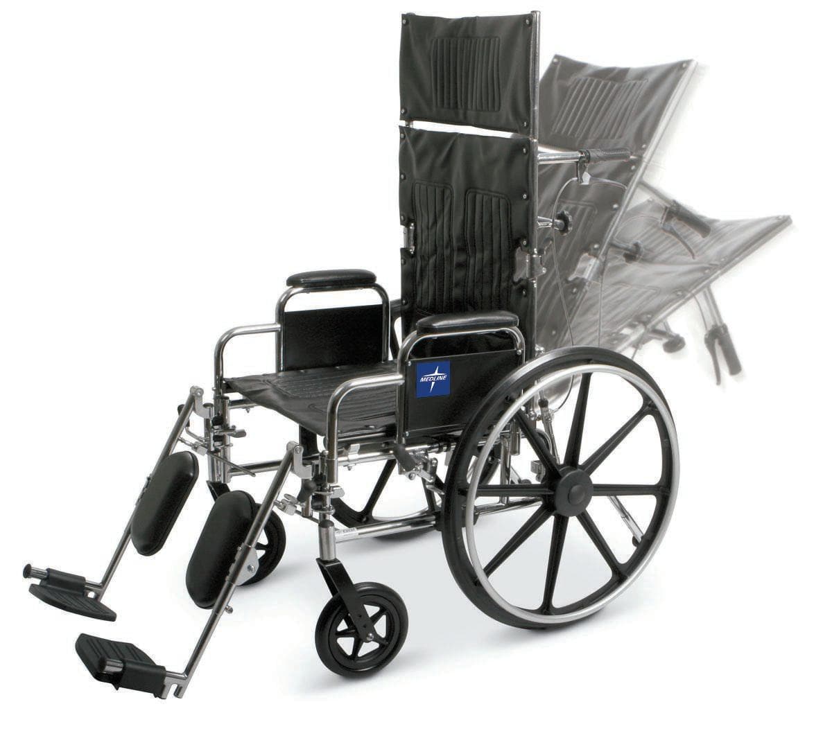 Medline 16" Medline Excel Reclining Wheelchairs