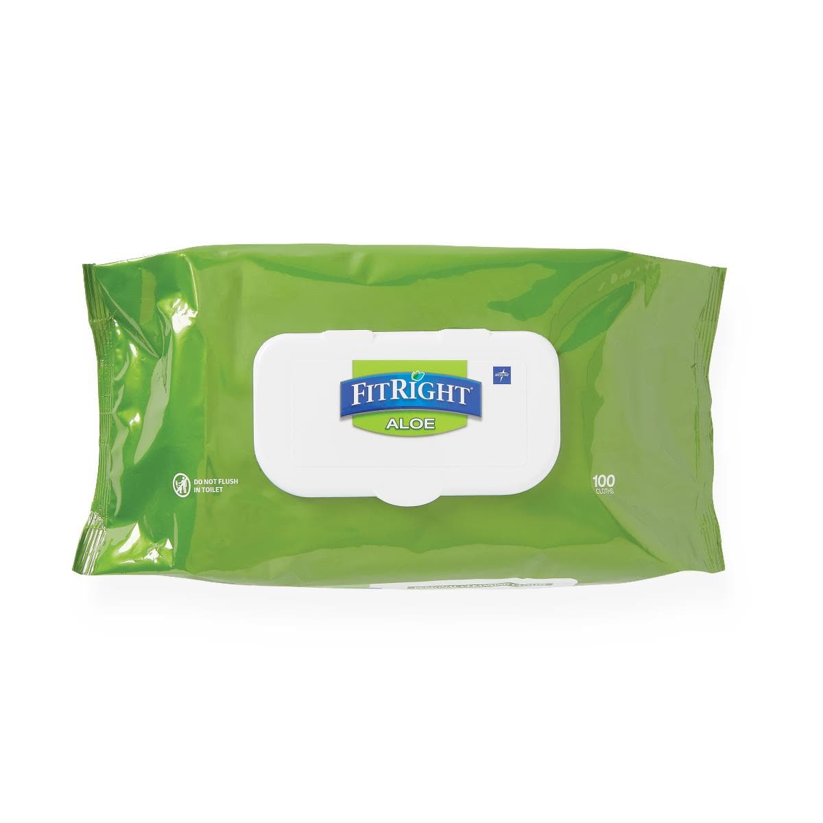 Medline Scented / Single Pack Medline FitRight Personal Cleansing Wipes