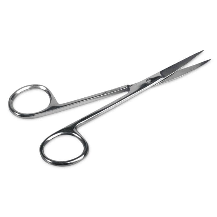 Medline Box of 12 Medline Floor Grade Iris Straight Scissors