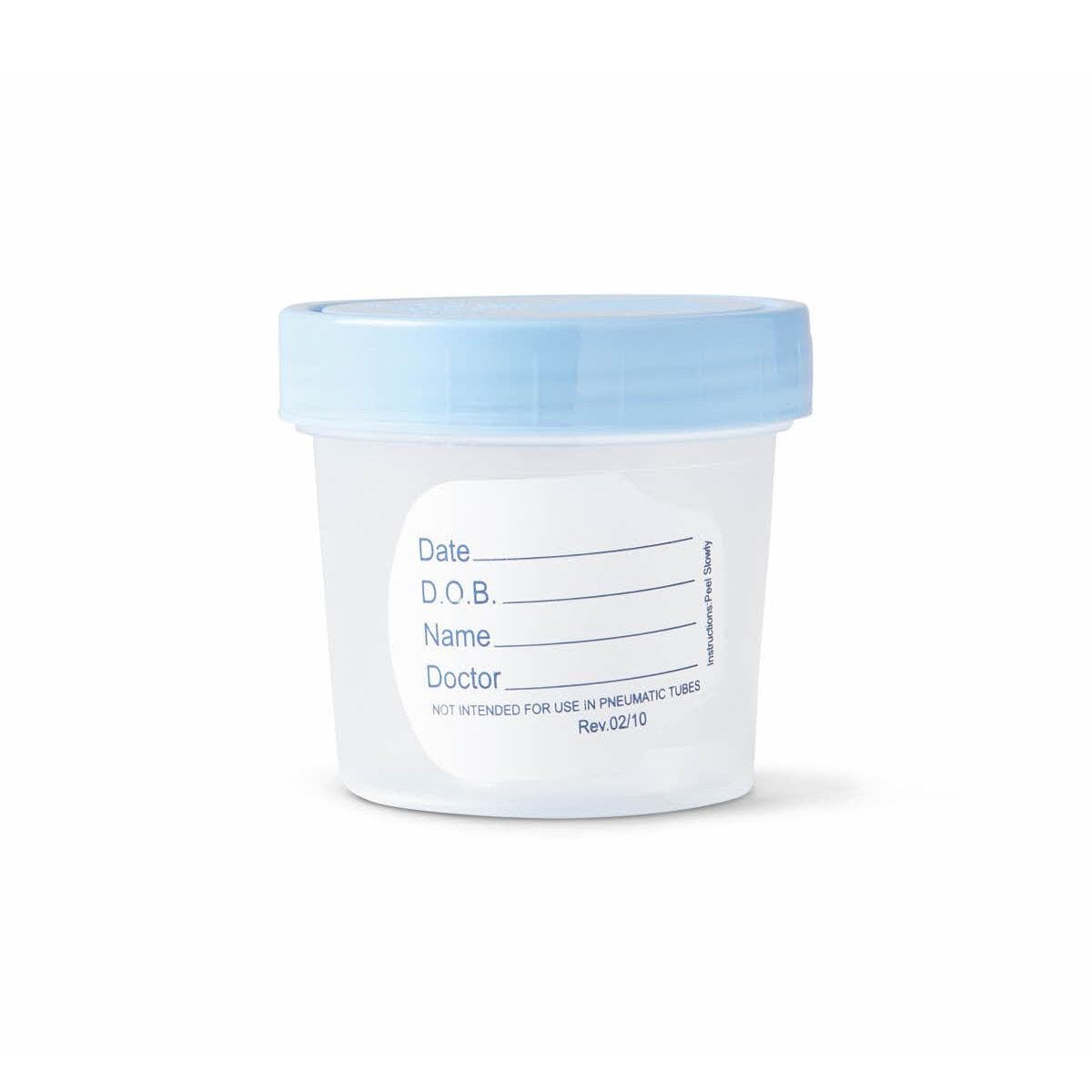 Medline 4 OZ / Case of 100 Medline General Use Specimen Containers