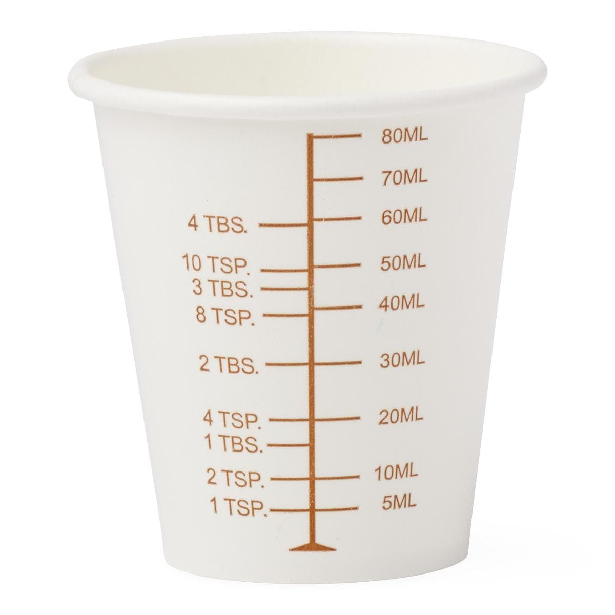 Medline 3 OZ / Case of 5000 Medline Graduated Disposable Paper Drinking Cup