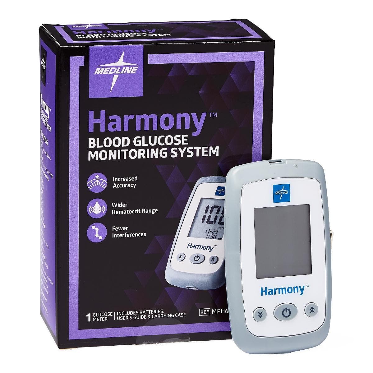 Medline Single Item Medline Harmony Blood Glucose Monitoring System