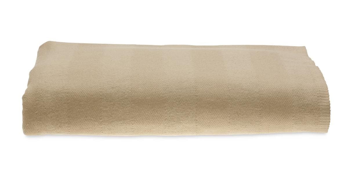 Medline Cappuccino Beige Medline Herringbone Spread Blankets