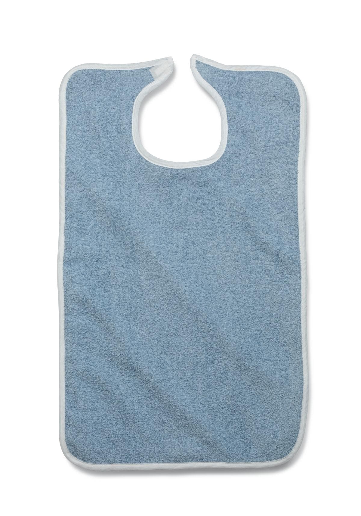 Medline Blue / 18"x30" Medline Hook-and-Loop Terry Cloth Clothing Protectors