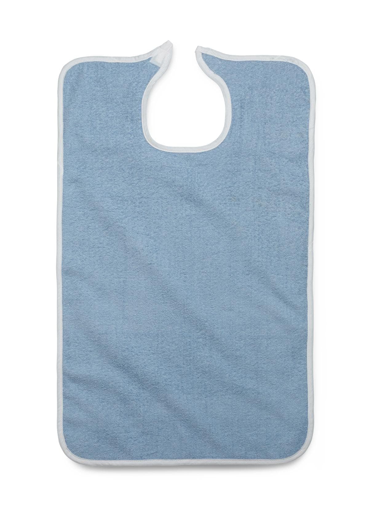 Medline Blue / 21"x33" Medline Hook-and-Loop Terry Cloth Clothing Protectors