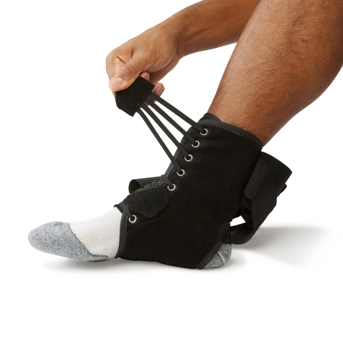 Medline L Medline Lacer Ankle Brace