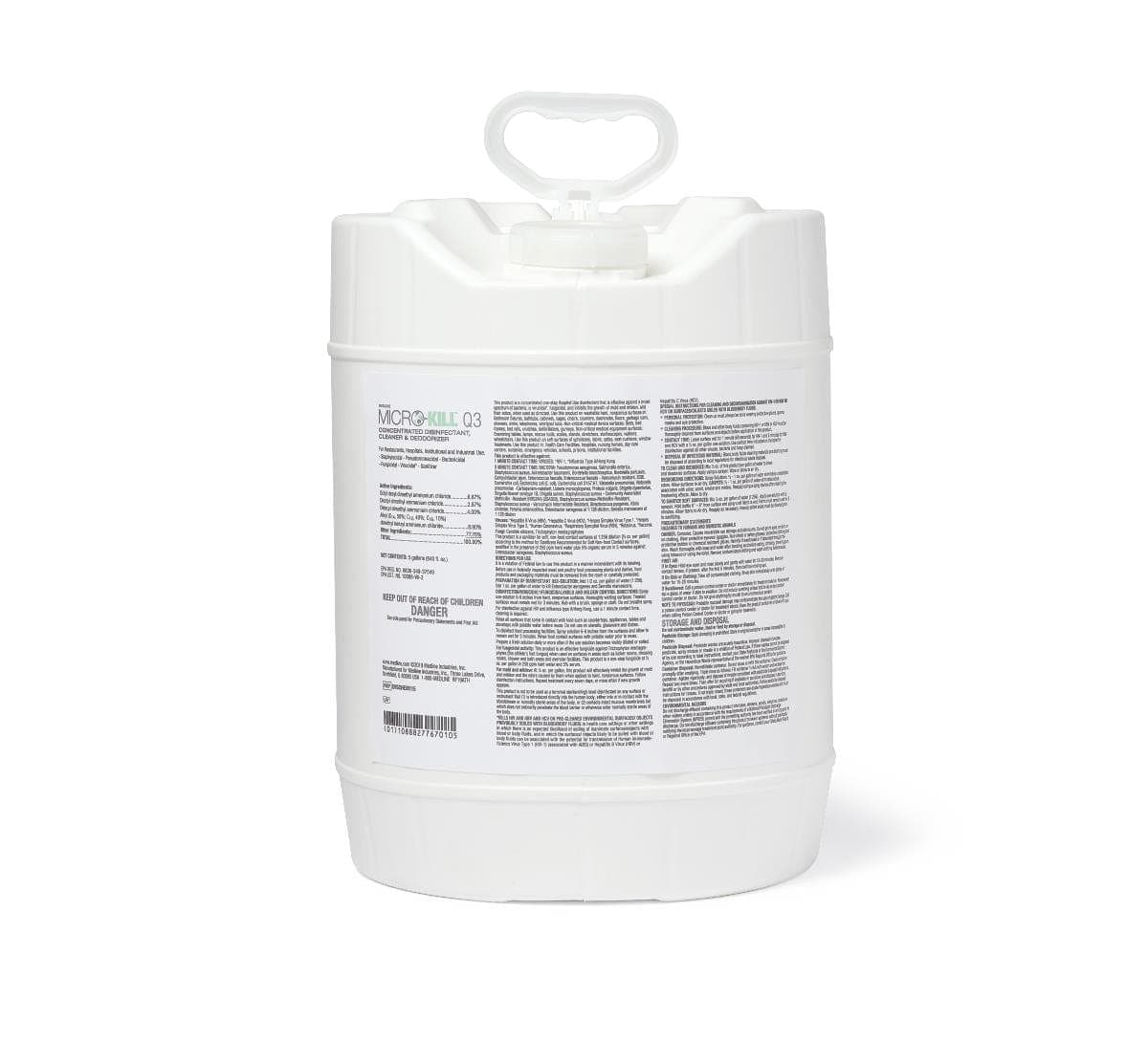 Medline Medline Micro-Kill Q3 Concentrated Disinfectant, Cleaner & Deodorizer