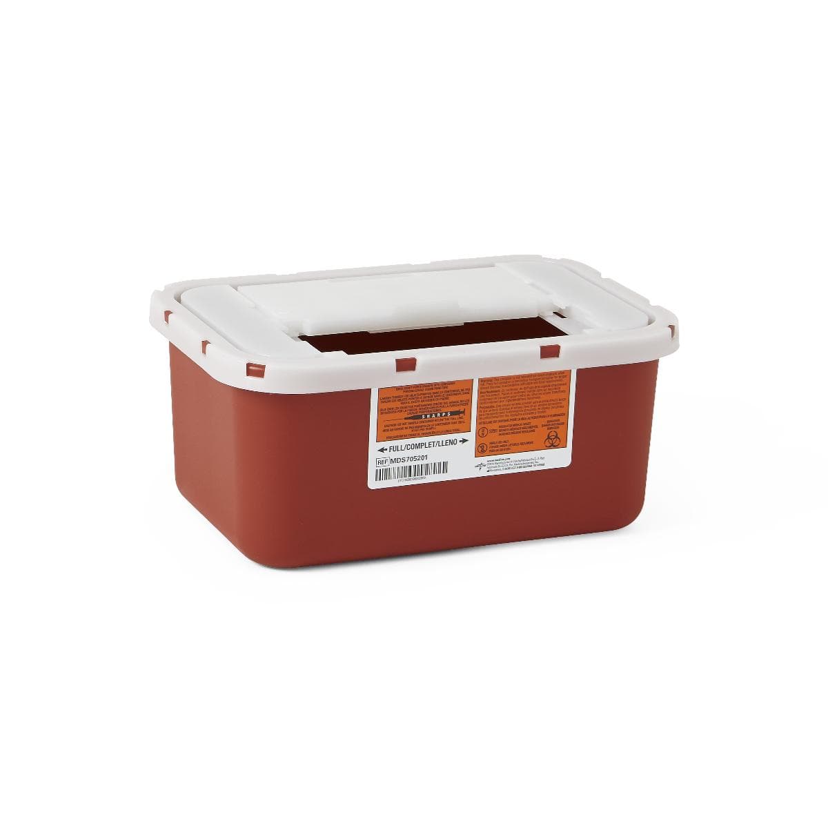 Medline Red / 1 Gallon / Casae of 32 Medline Multipurpose Sharps Containers