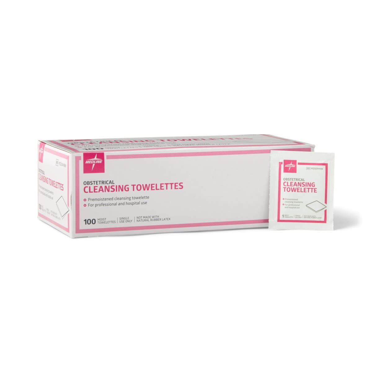 Medline Case of 1000 Medline Obstetrical Cleaning Towelettes